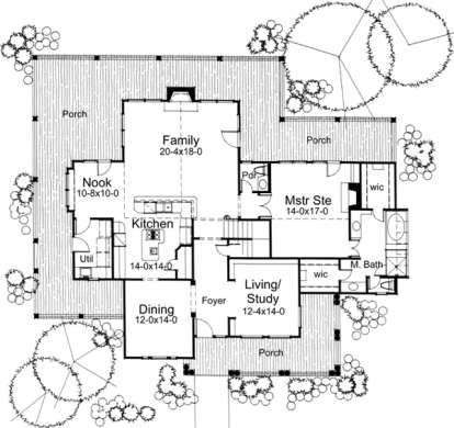 Main Floor for House Plan #9401-00059