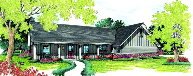 House Plan House Plan #1601 Front Elevation