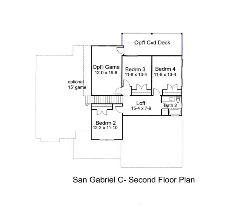 House Plan House Plan #16043 Drawing 2