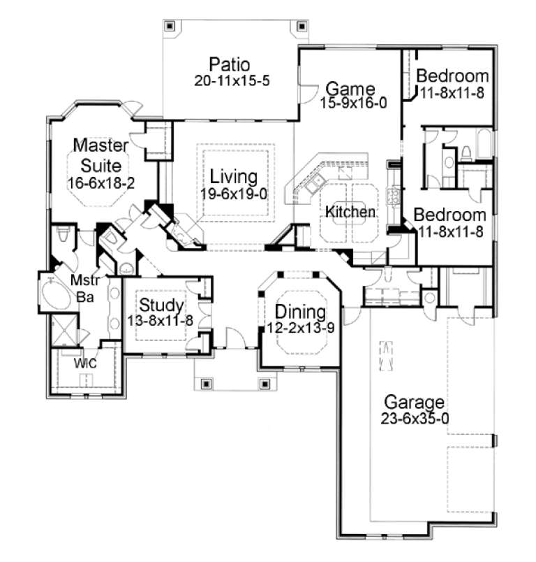 House Plan House Plan #16047 Drawing 1