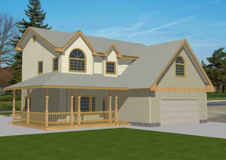 House Plan House Plan #1605 Front Elevation