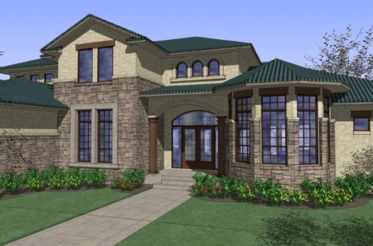 House Plan House Plan #16066 Front Elevation