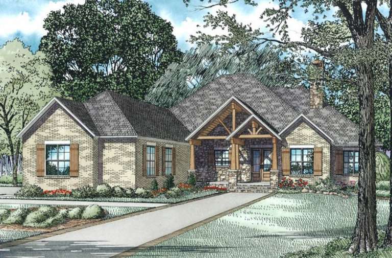 House Plan House Plan #16141 Front Elevation