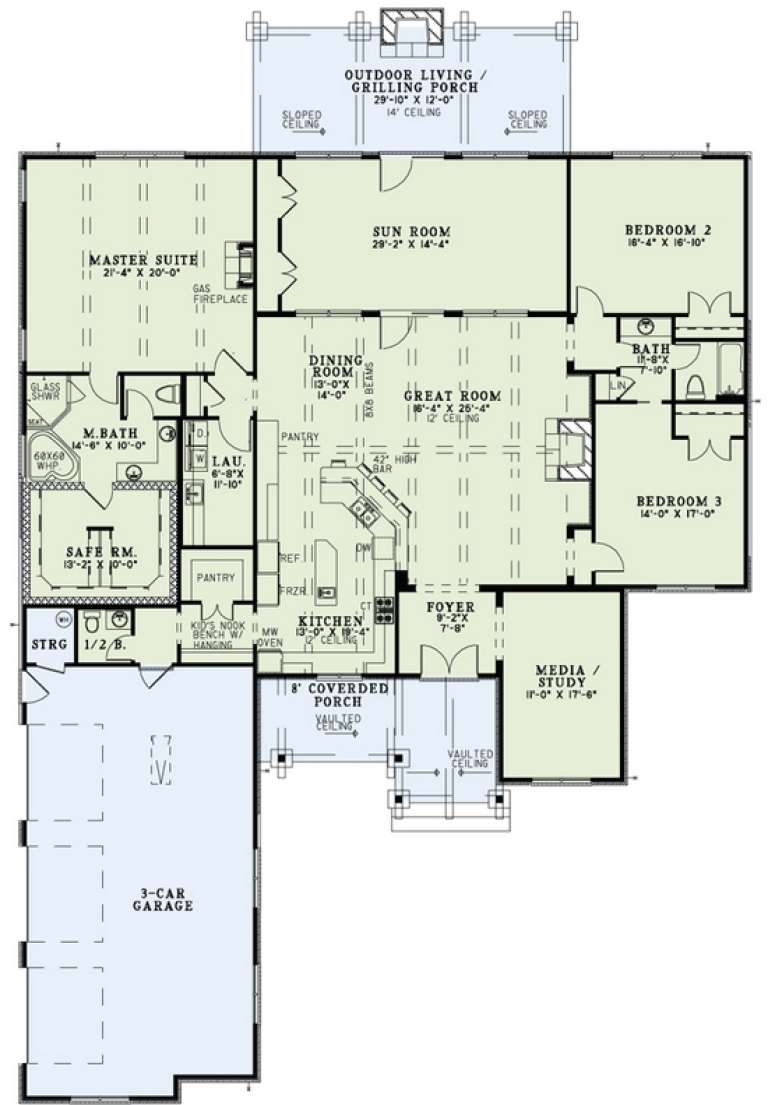 House Plan House Plan #16141 Drawing 1
