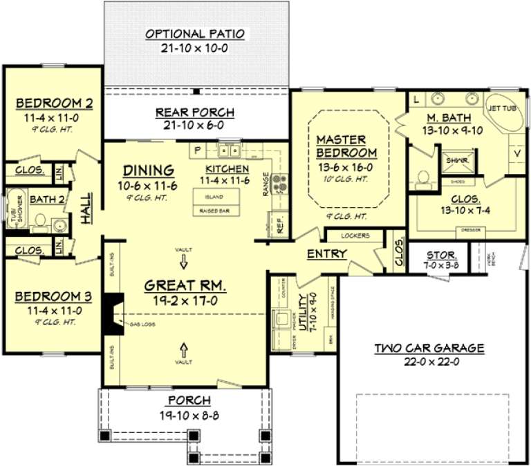 House Plan House Plan #16209 Drawing 1