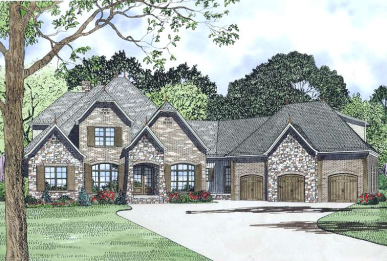 House Plan House Plan #16240 Front Elevation
