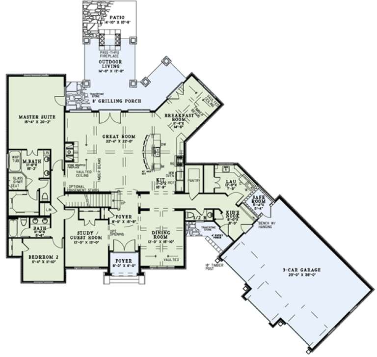 House Plan House Plan #16240 Drawing 1