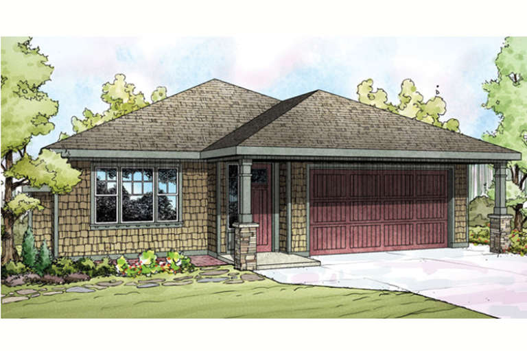 House Plan House Plan #16247 Front Elevation