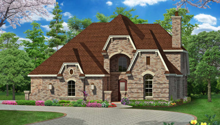 House Plan House Plan #16351 Front Elevation