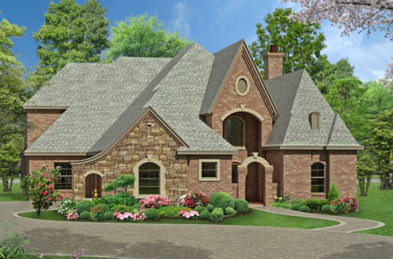 House Plan House Plan #16353 Front Elevation