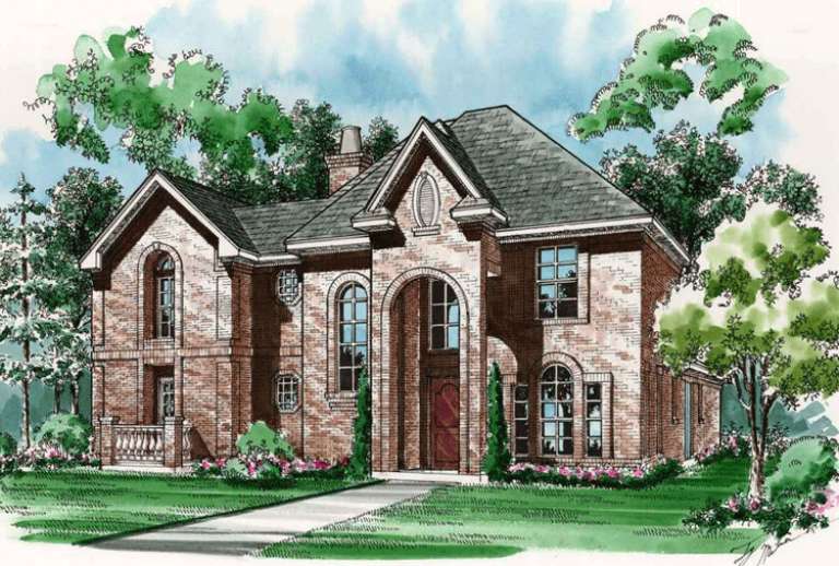 House Plan House Plan #16361 Front Elevation