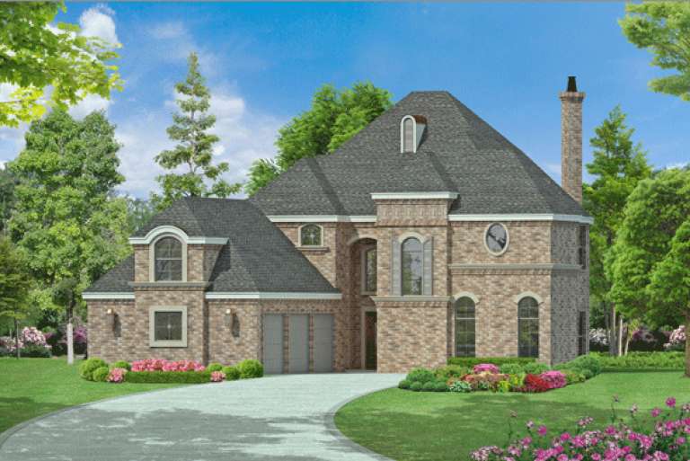 House Plan House Plan #16387 Front Elevation