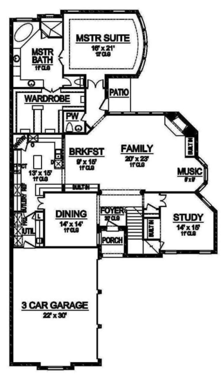 House Plan House Plan #16387 Drawing 1