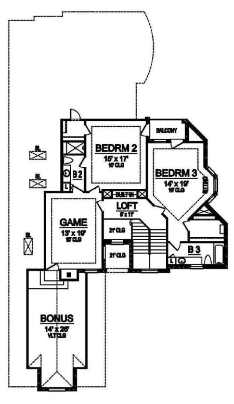 House Plan House Plan #16387 Drawing 2