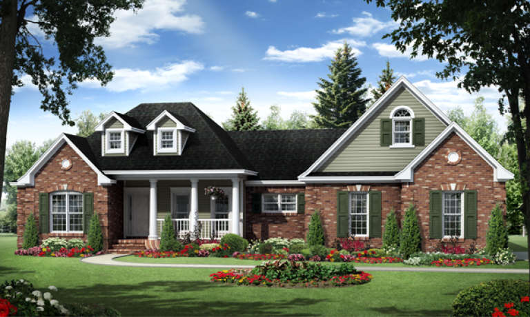 House Plan House Plan #16418 Front Elevation