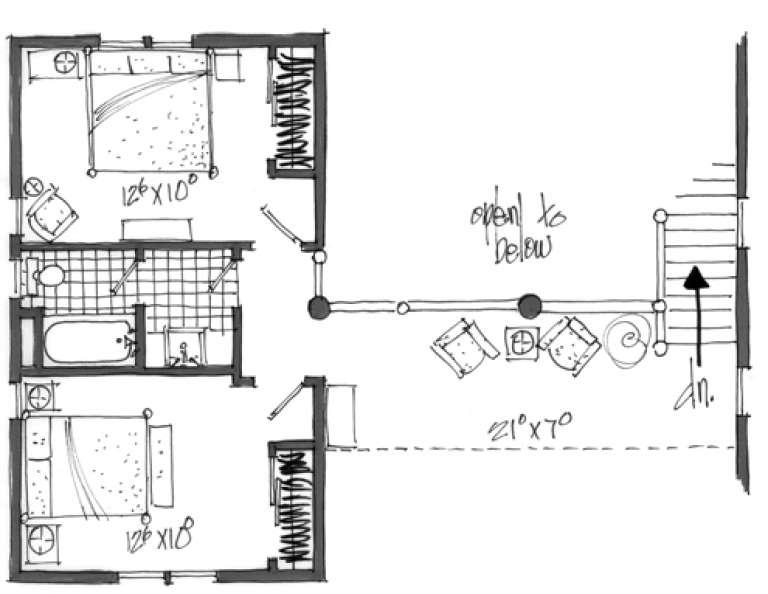 House Plan House Plan #16454 Drawing 2