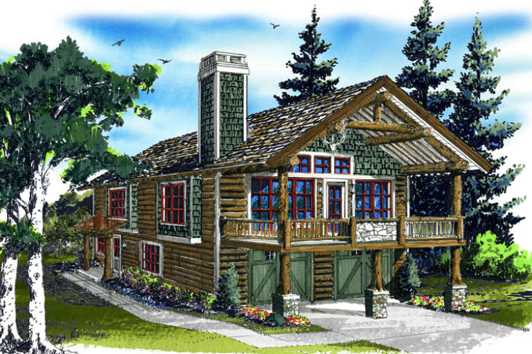 House Plan House Plan #16456 Front Elevation