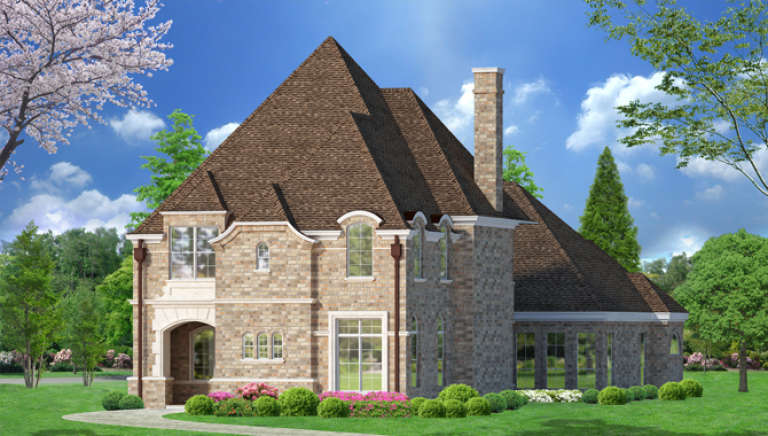 House Plan House Plan #16482 Front Elevation