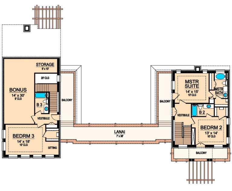 House Plan House Plan #16484 Drawing 2