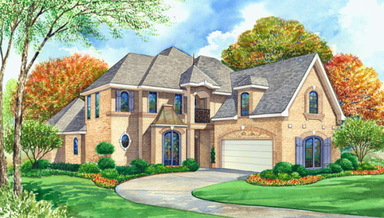 House Plan House Plan #16529 Front Elevation