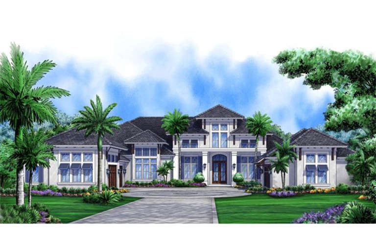 House Plan House Plan #16589 Front Elevation 