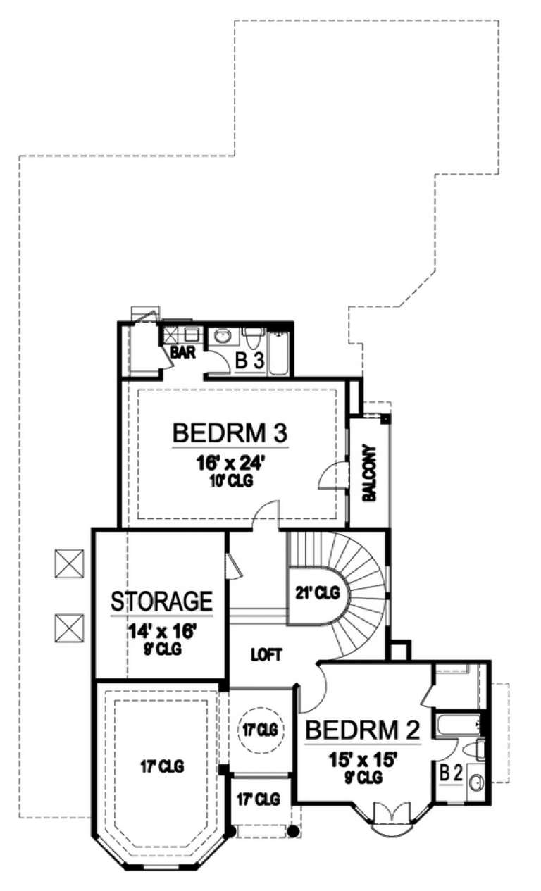 House Plan House Plan #16641 Drawing 2