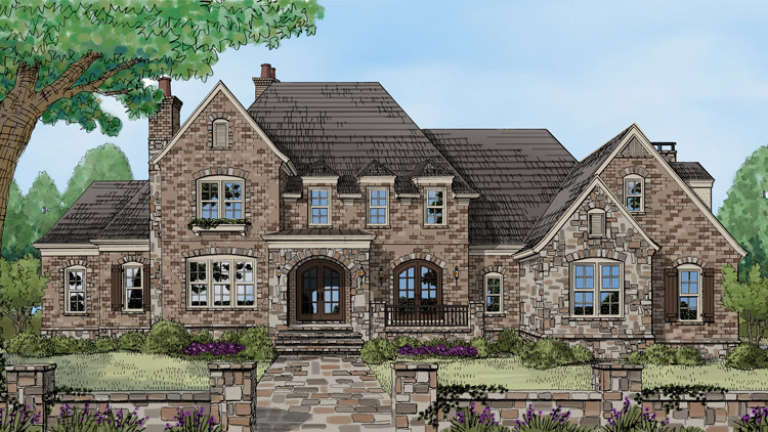 House Plan House Plan #16699 Front Elevation