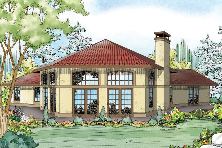 House Plan House Plan #16746 Front Elevation 