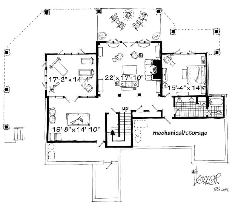 House Plan House Plan #16767 Drawing 3