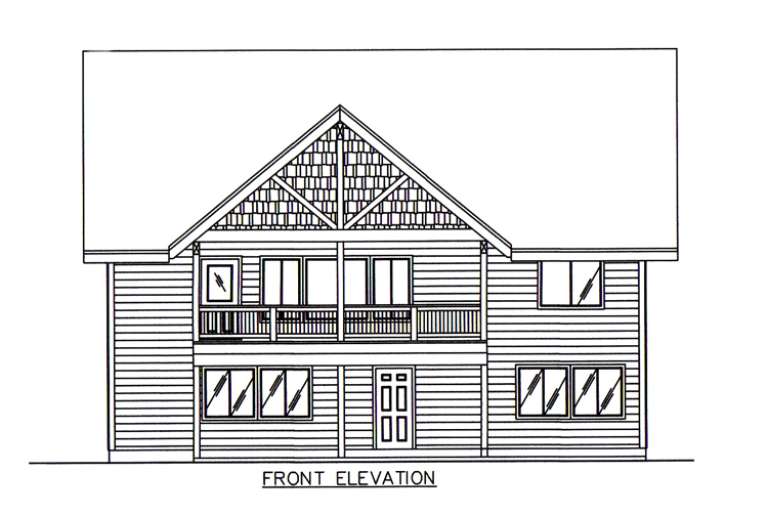 House Plan House Plan #16820 Front Elevation