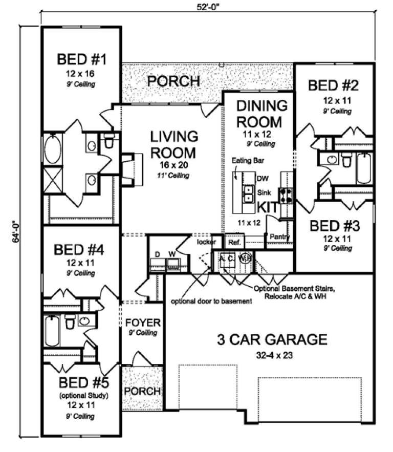 House Plan House Plan #16899 Drawing 1