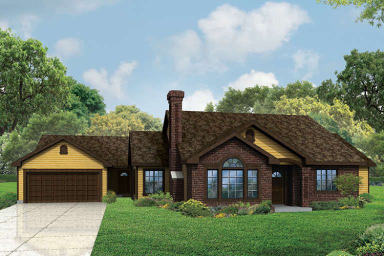 House Plan House Plan #16929 Front Elevation