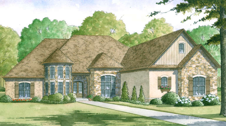House Plan House Plan #16978 Front Elevation