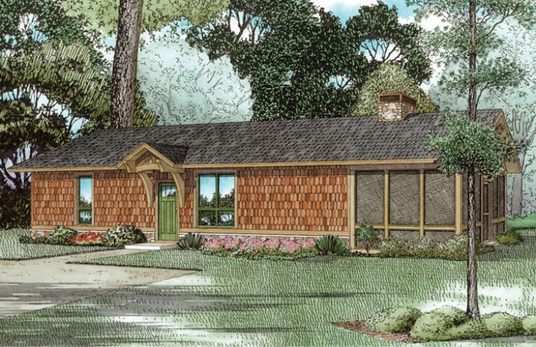 House Plan House Plan #17009 Front Elevation