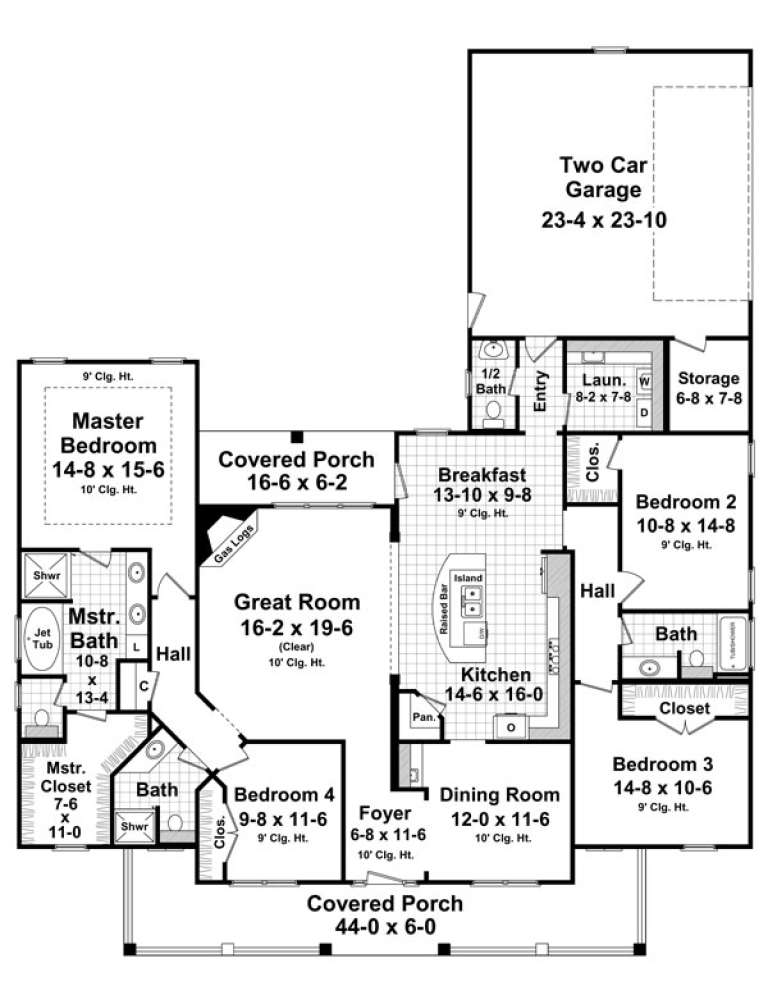 House Plan House Plan #17084 Drawing 1