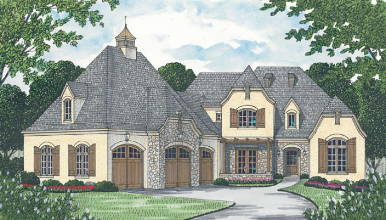 House Plan House Plan #17162 Front Elevation