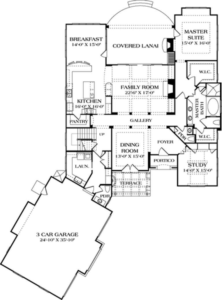 House Plan House Plan #17162 Drawing 1