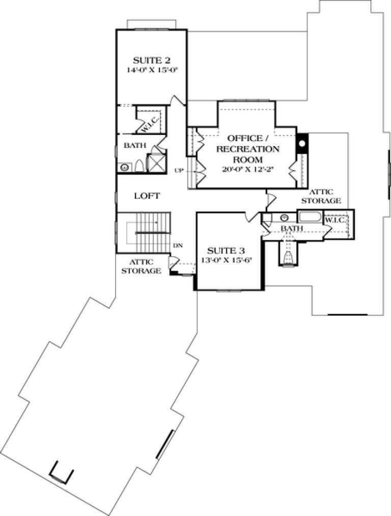 House Plan House Plan #17162 Drawing 2