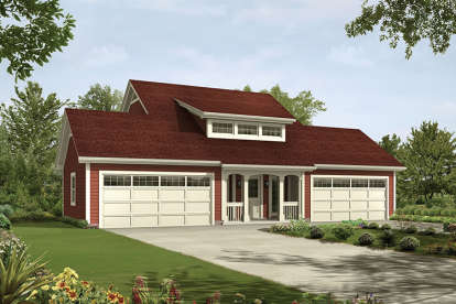Country House Plan #5633-00241 Elevation Photo