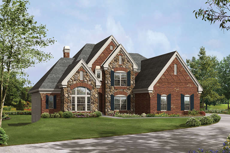 House Plan House Plan #17209 Front Elevation