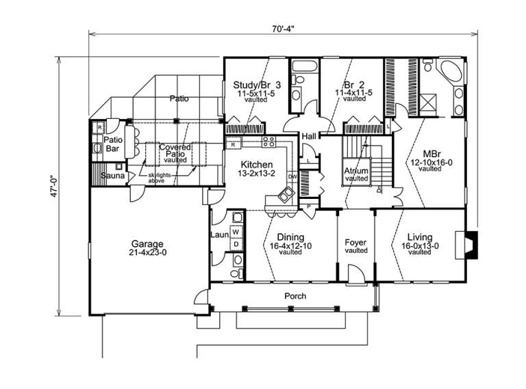 Contemporary Plan: 1,942 Square Feet, 3 Bedrooms, 2.5 Bathrooms - 5633 ...