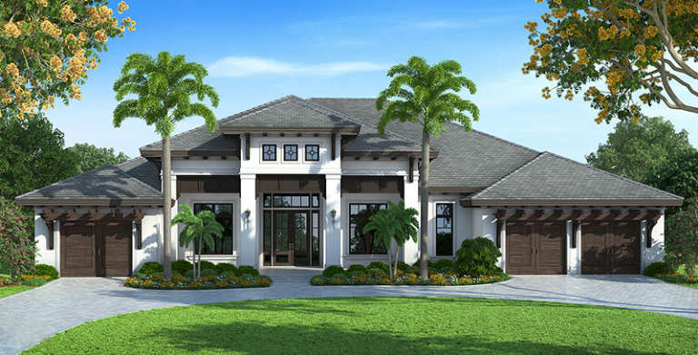 House Plan House Plan #17228 Front Elevation