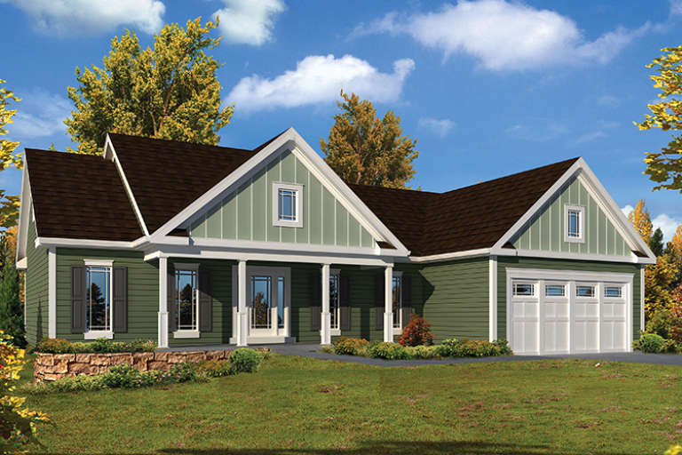 House Plan House Plan #17241 Front Elevation