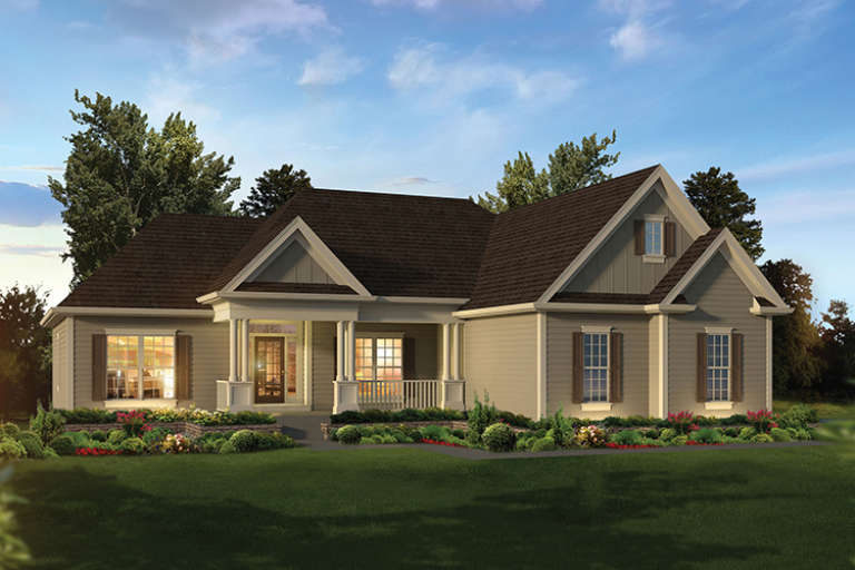 House Plan House Plan #17257 Front Elevation