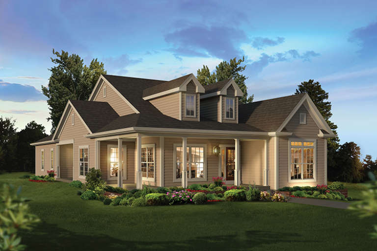 House Plan House Plan #17258 Front Elevation