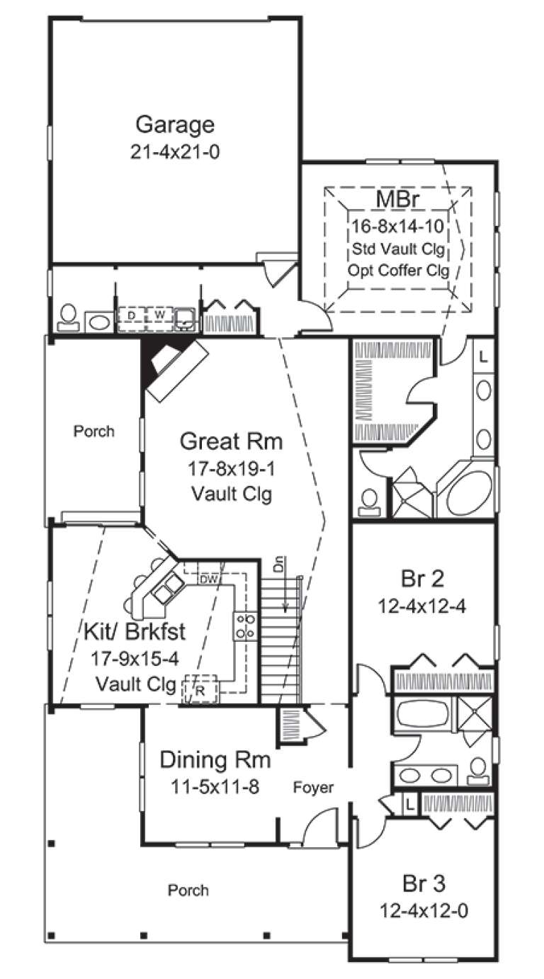 House Plan House Plan #17258 Drawing 1