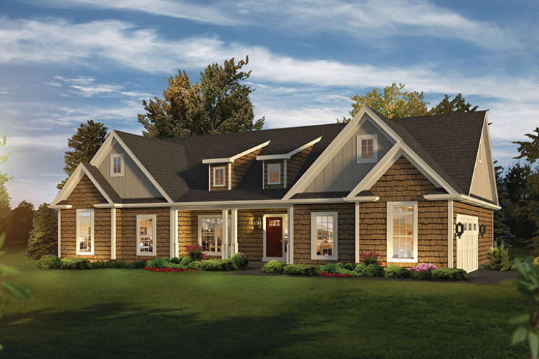 House Plan House Plan #17260 Front Elevation