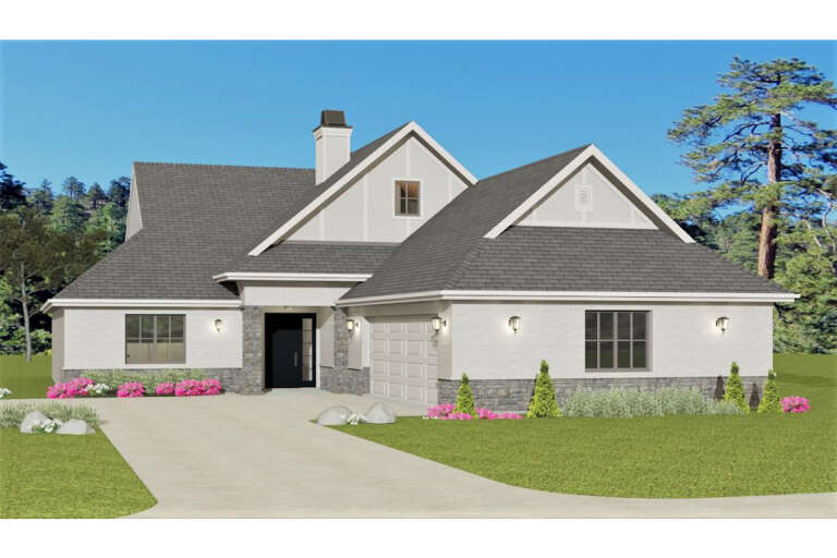 House Plan House Plan #17441 Front Elevation 