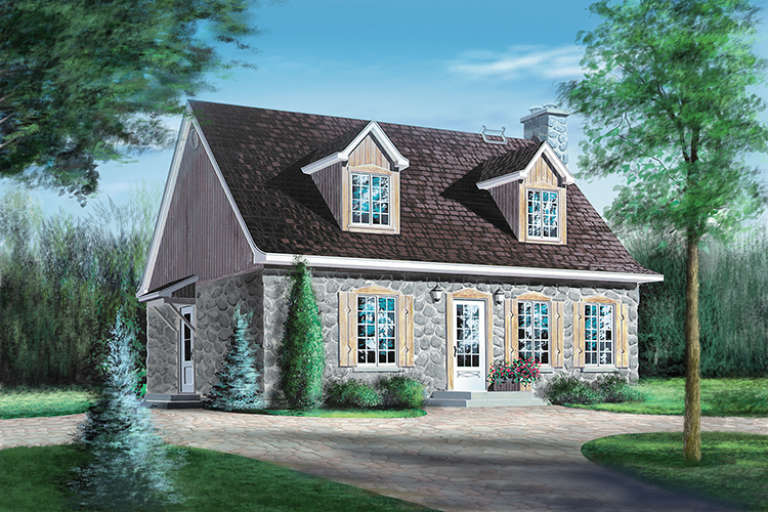 House Plan House Plan #17445 Front Elevation