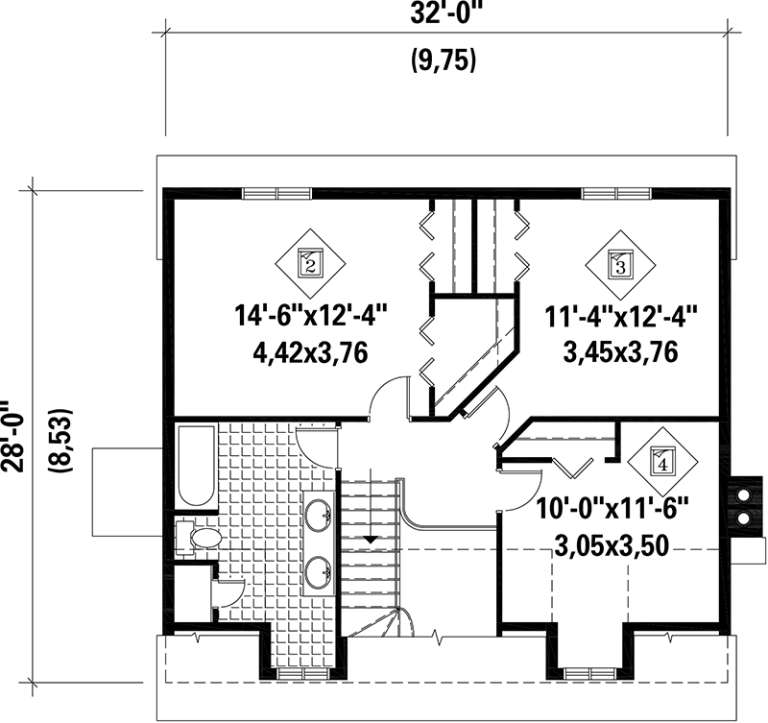 House Plan House Plan #17449 Drawing 2